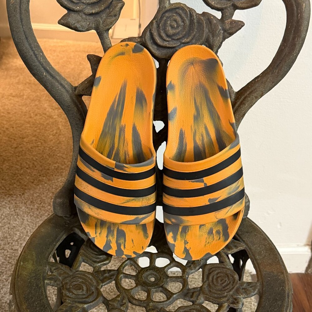 adidas Adilette Aqua Slide, Focus Orange